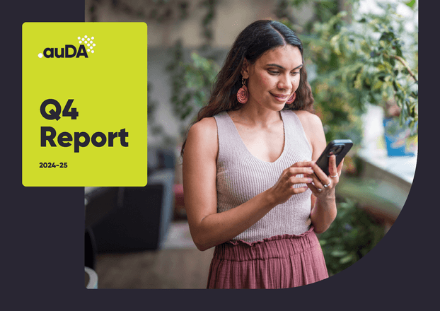 auDA Q4 2024-25 quarterly report